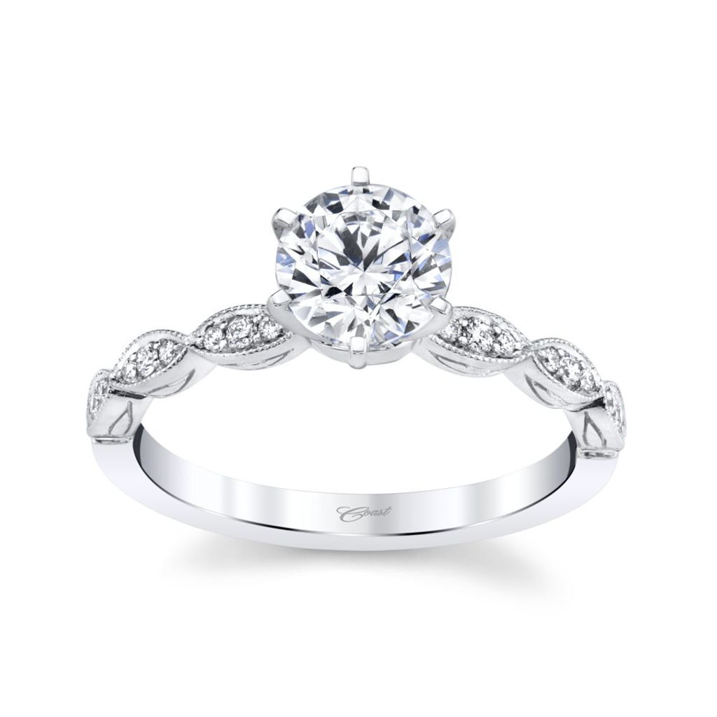 Diamond Semi-Mount Ring