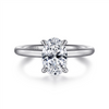 Gabriel & Co. Lark - Oval Solitaire Engagement Ring Mounting