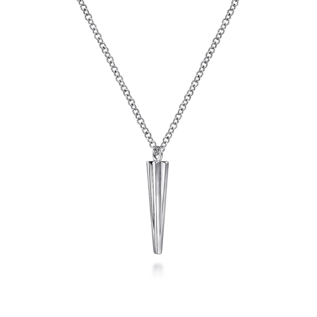 Gabriel & Co. Fashion 925 Sterling Silver Spike Pendant Necklace