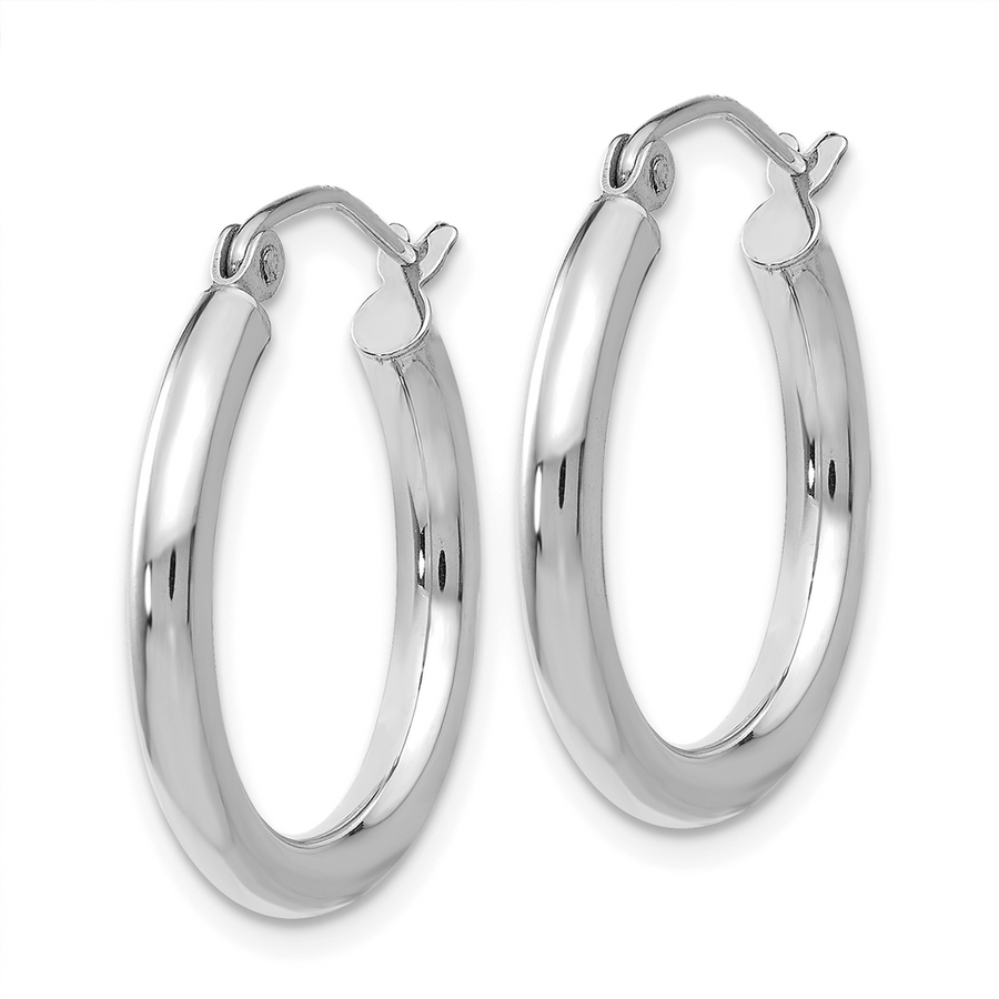 Lady's Lightweight Hoop Earrings