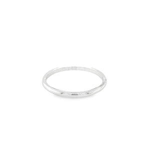 White 14 Karat Thin Band Estat