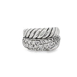 David Yurman Crossover Diamond Ring
