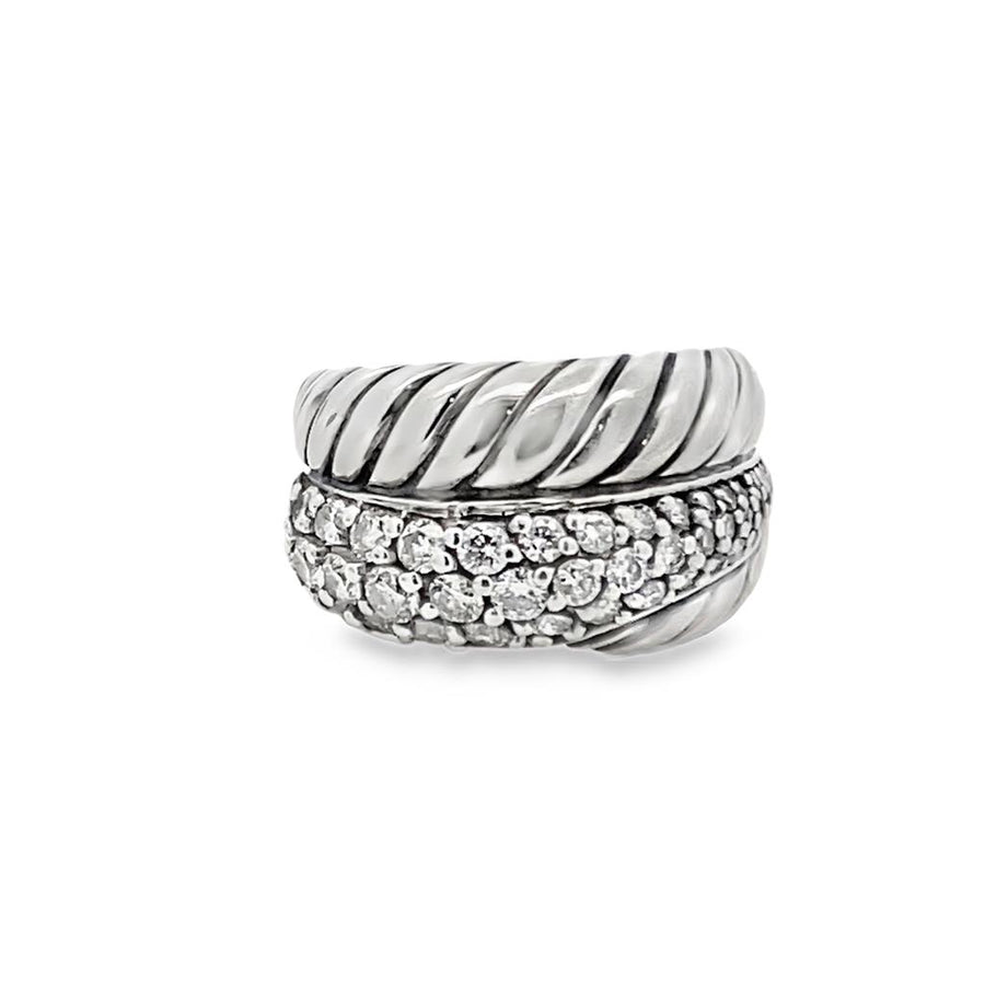 David Yurman Crossover Diamond Ring