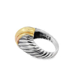 Estate David Yurman Two Tone Cable Ring