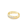 Estate Channel Set Diamond Wedding Band