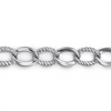 Gabriel & Co. Silver 925 Sterling Silver Rope Link Chain Bracelet