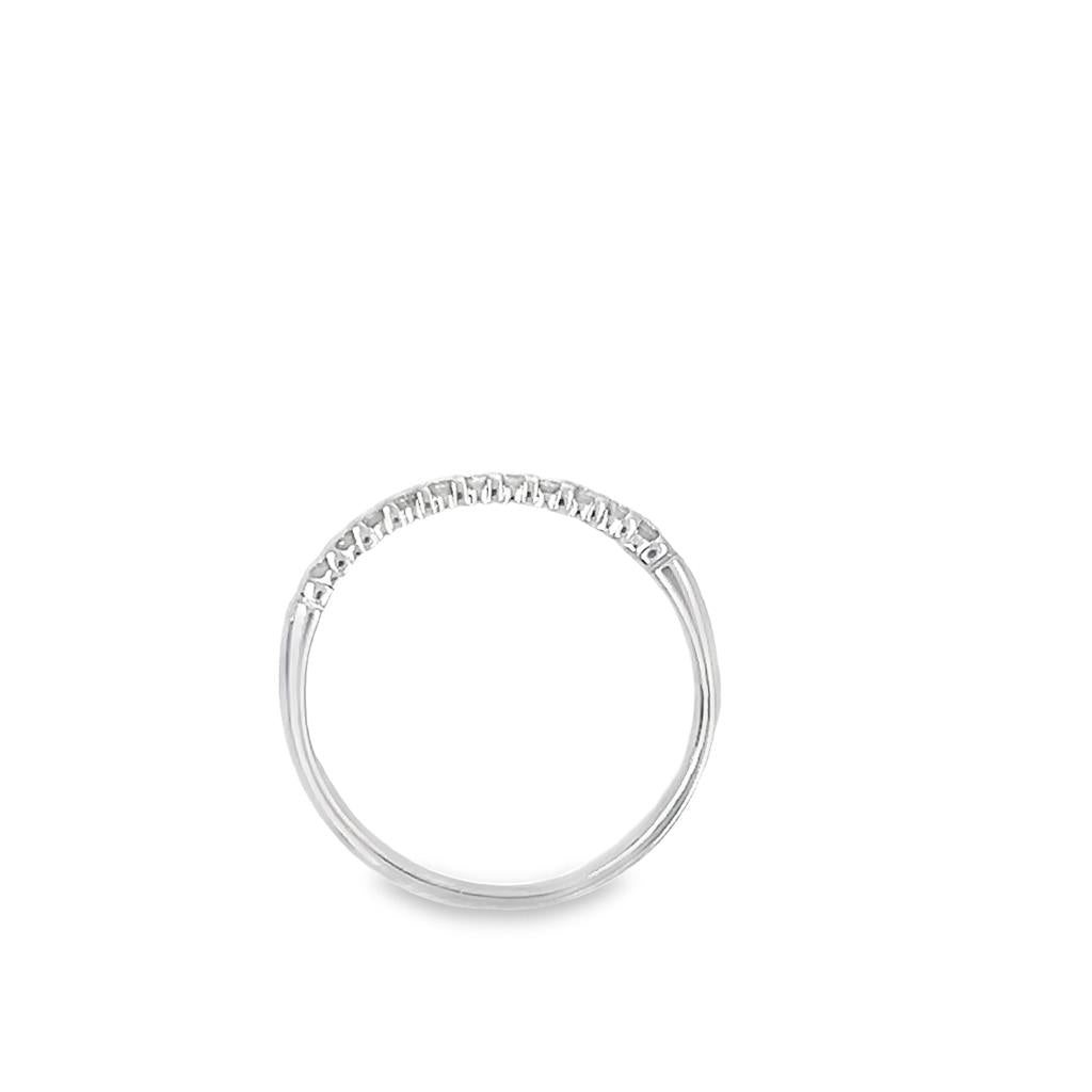 White 10 Karat 1.6mm Diamond B