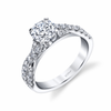 Diamond Semi-Mount Ring