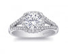 Diamond Semi-Mount Ring