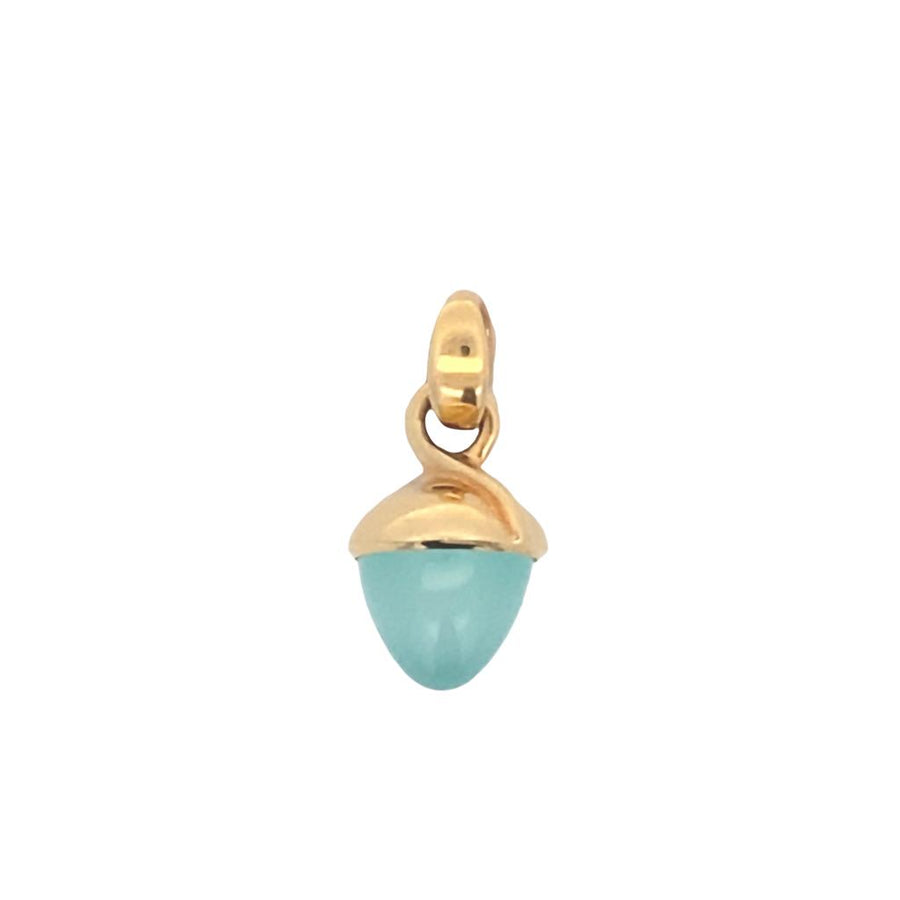 Tamara Comolli Mikado Aqua Chalcedony Pendant