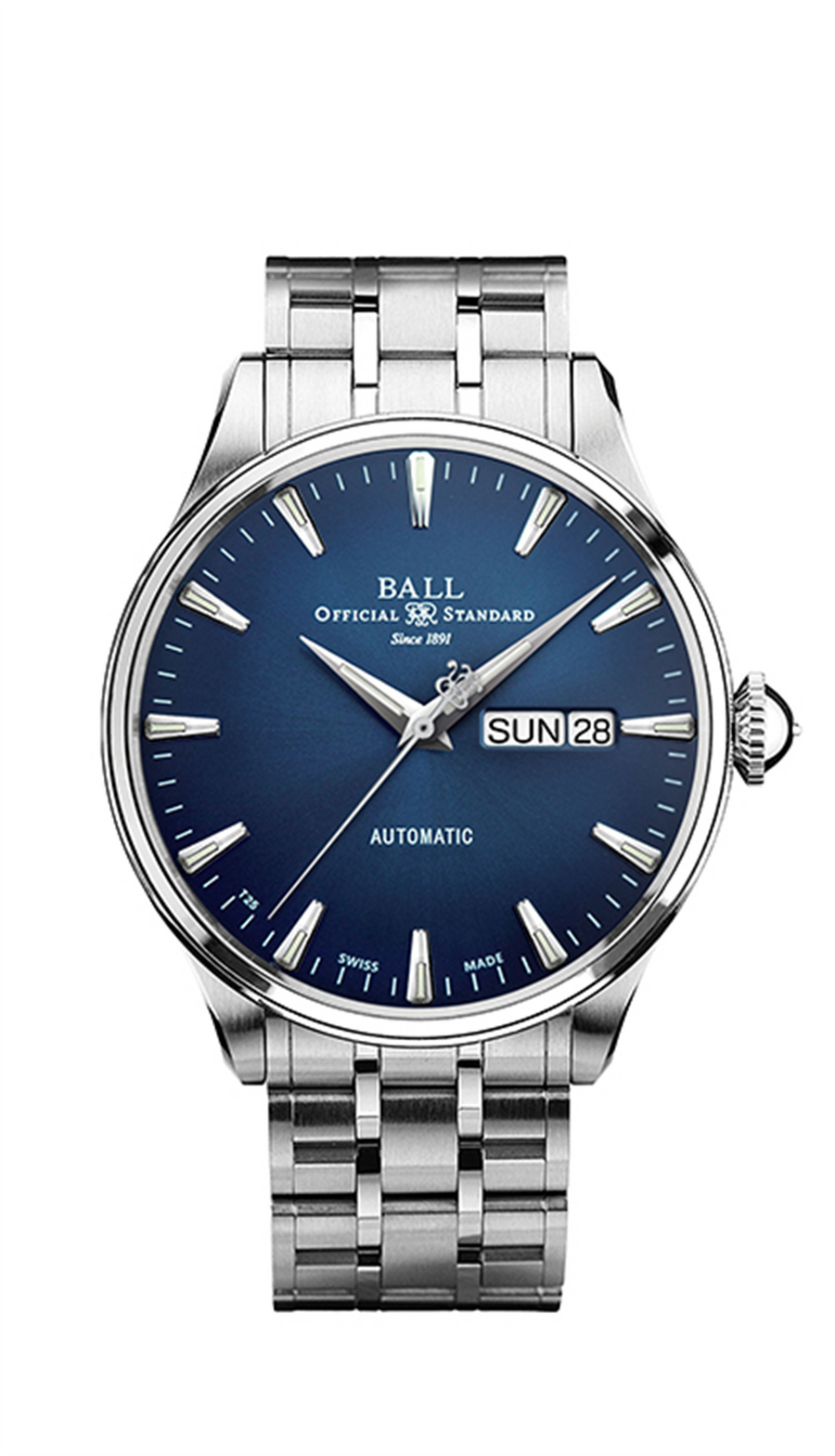 Trainmaster Blue Dial