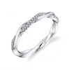 Coast Diamond Lady's Twisted Diamond Wedding Band