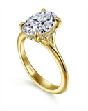 Gabriel & Co Split Shank Hidden Halo Engagement Ring Mounting