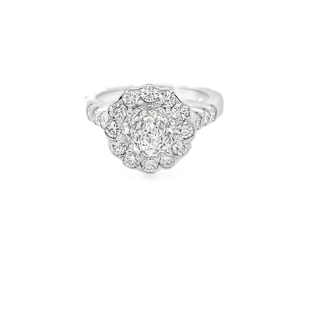 Crown Of Light Diamond Engagement Ring