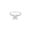 White 14 Karat 2.01ct Cushion