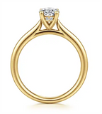 Gabriel & Co Hidden Halo Cathedral Engagement Ring Mounting