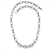 Estate Sapphire & Diamond Panther Link Necklace