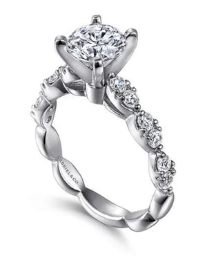 Diamond Semi-Mount Ring