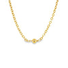 Yellow 10 Karat Ball Chain Wit