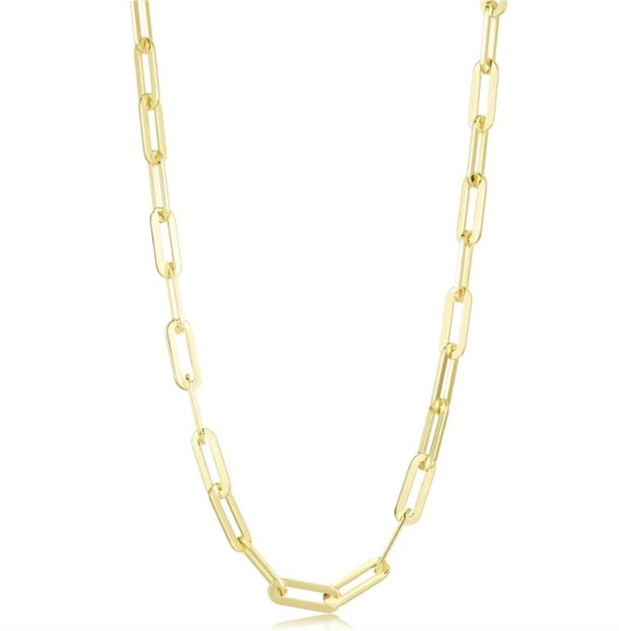 Lafonn Yellow Gold-Plated Sterling Silver Paperclip