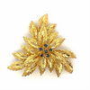 Estate Starburst Sapphire Brooch