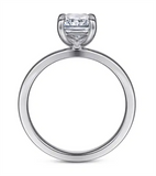 Gabriel & Co Claw Prong Solitaire Engagement Ring Mounting