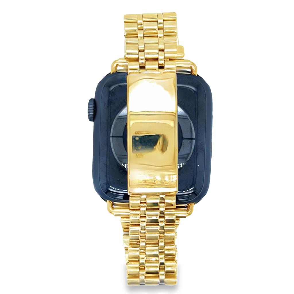 Estate 18 Karat Yellow Gold Apple Watch Deployment Band