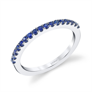 Coast Diamond Lady's Round Sapphire Band/Fashion Ring