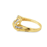Estate Freeform Diamond Ring