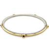 Estate David Yurman Two Toned Citrine Bangle