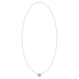 Lady's Adjustable Solitaire Diamond Necklace