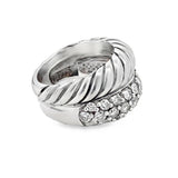 David Yurman Crossover Diamond Ring