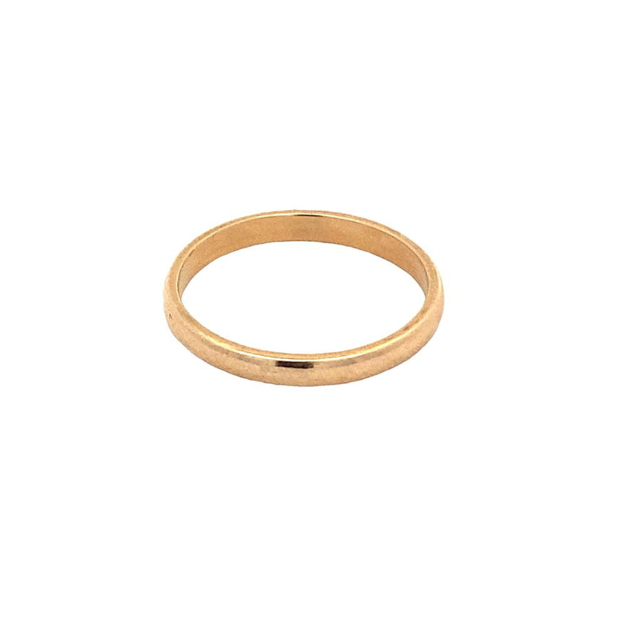 14K Wedding Band size 4.25