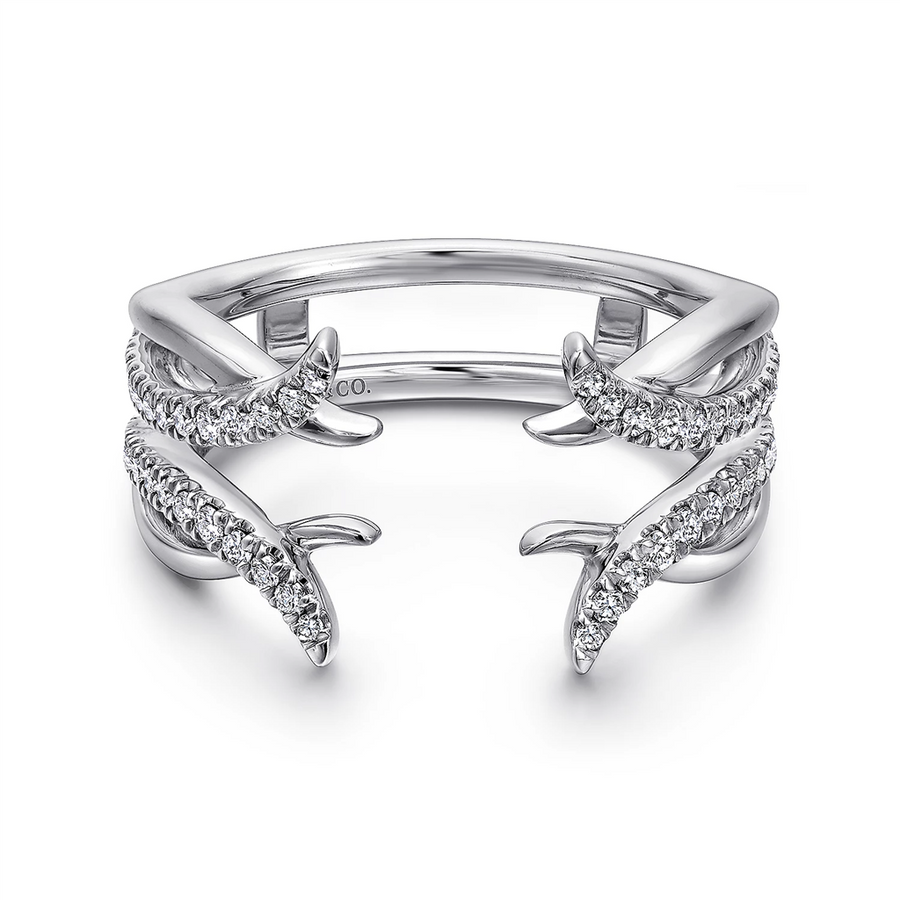 Gabriel & Co Contemporary Diamond Ring Enhancer/Ring Guard