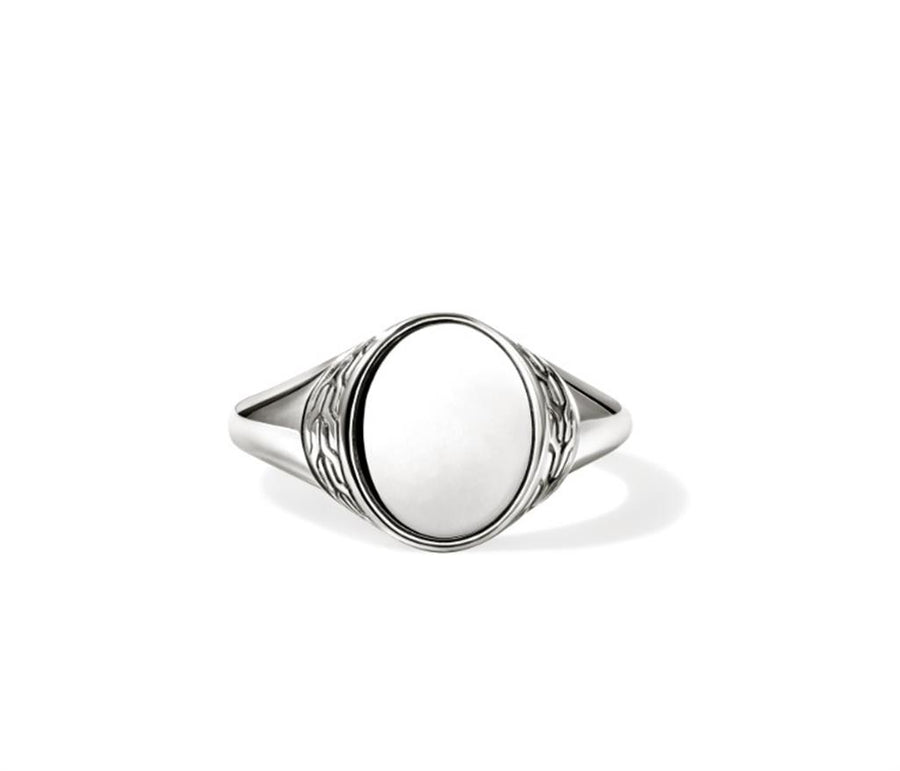 White Sterling Silver Icon 50 Size 10 John Hardy Jewelry Type: Fashion