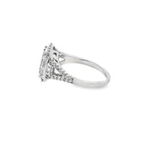 Cluster Style Cross Ring
