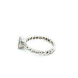 Peridot 14 Karat White Fashion Ring