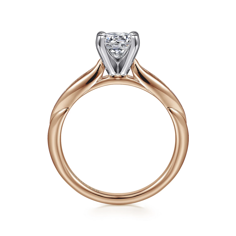 Gabriel & Co. Quinn - Channel Set Diamond Engagement Ring Mounting