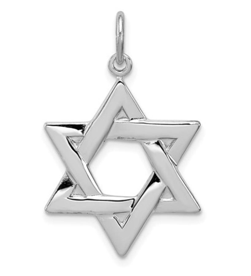 Sterling Silver Star of David Pendant