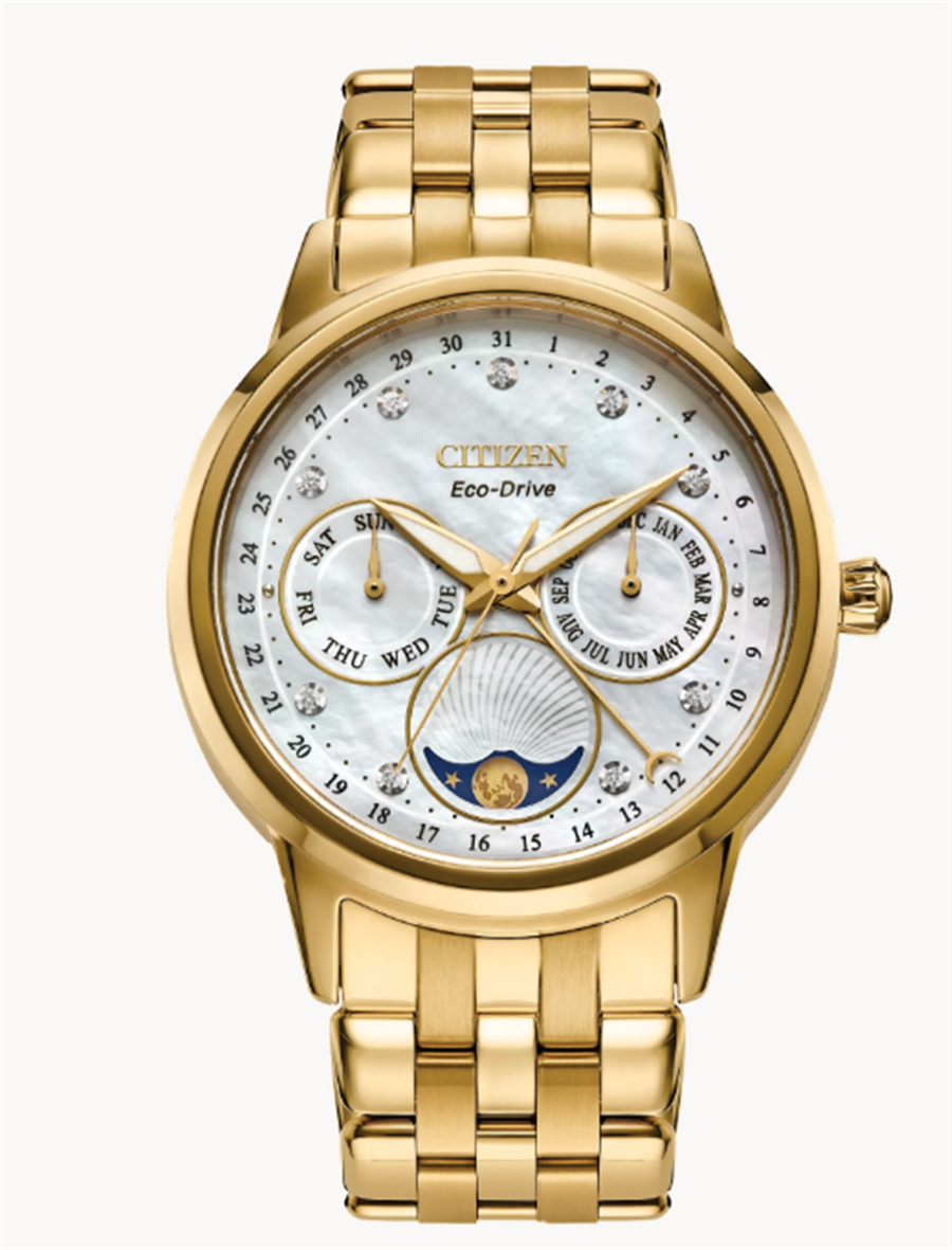 The latest Mid-Size Calendrier timepiece from Citizen arrives with cla