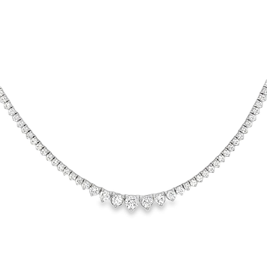 Diamond Riviera Line Necklace