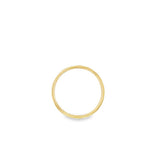 Estate Black Enamel Inlay Band