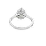 Neil Lane Pear Shape Halo Diamond Engagement Ring