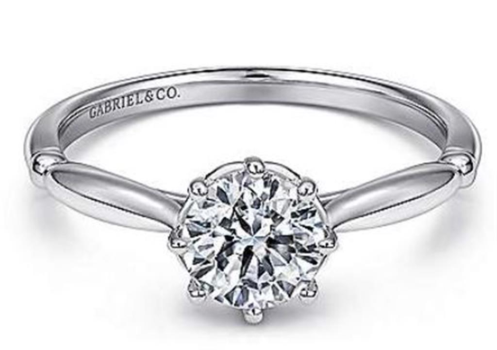 Platinum Semi-Mount Ring