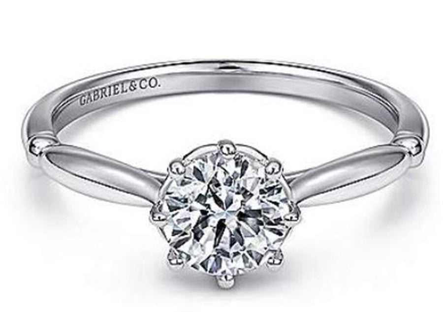 Platinum Semi-Mount Ring