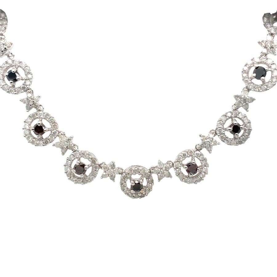 Fancy Colored Diamond Necklace
