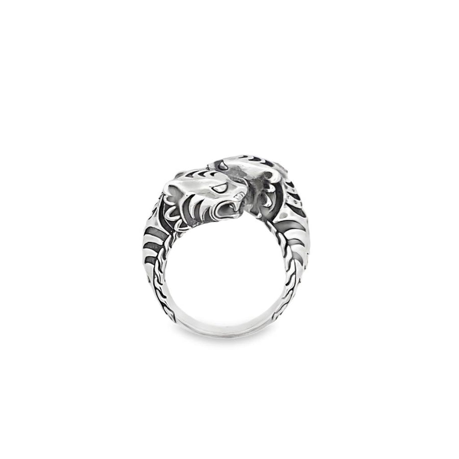 John Hardy Double Panther Head Ring