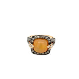LeVian Opal, Brown and White Diamond Ring