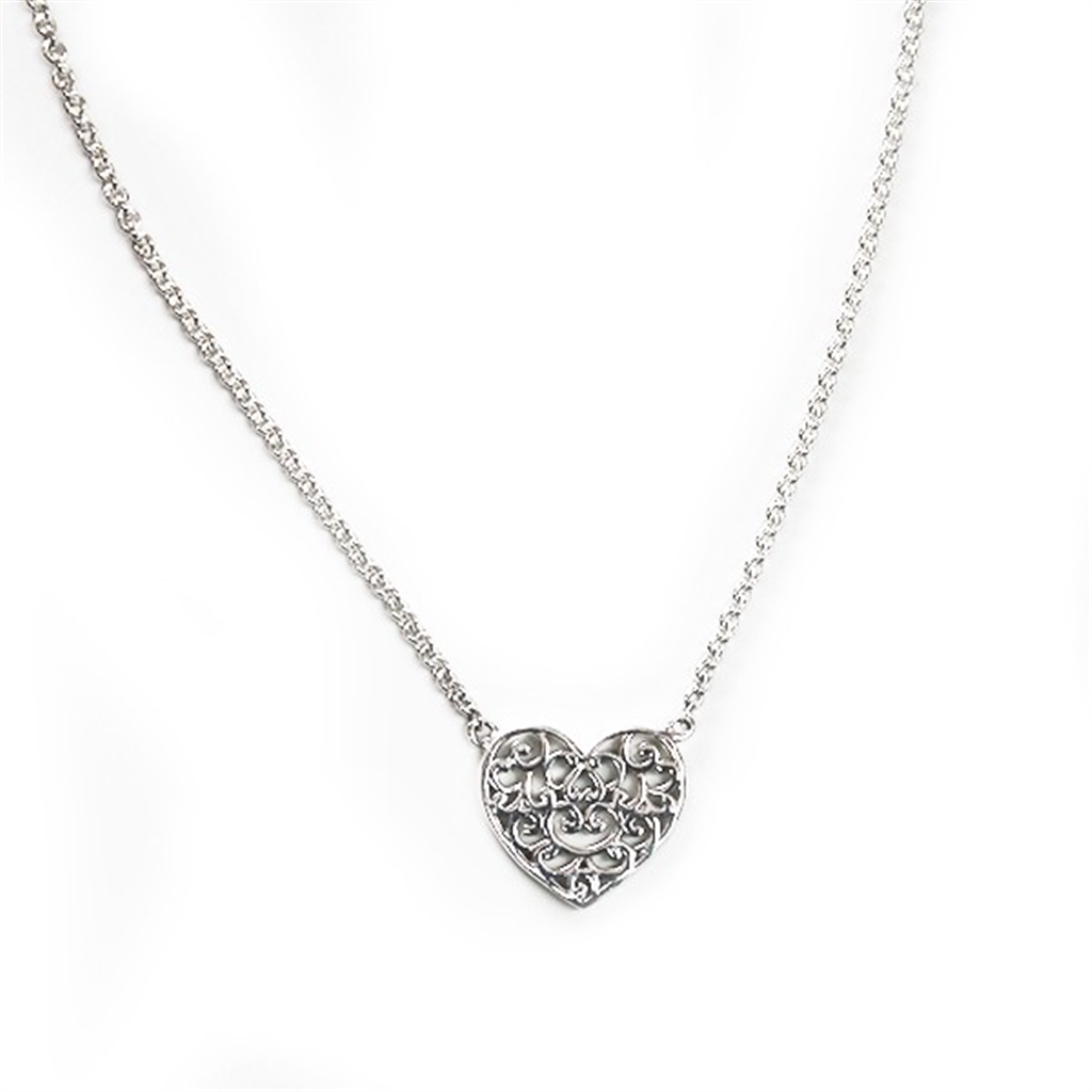Southern Gates Holiday Heart Necklace
