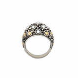 Estate Two-Tone John Hardy Jasilimar Pearl Ring